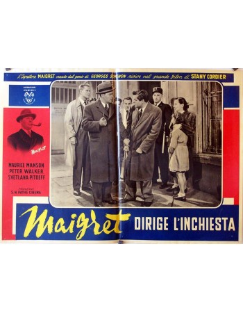MAIGRET DIRIGE L'ENQUÊTE