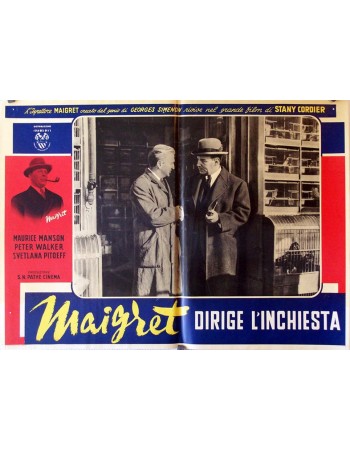 MAIGRET DIRIGE L'ENQUÊTE