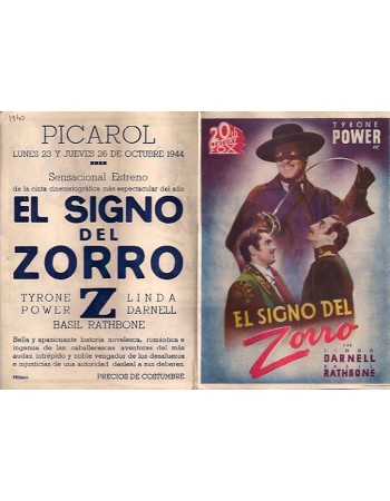 THE SIGN OF ZORRO
