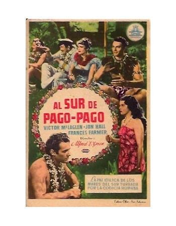 SOUTH OF PAGO PAGO