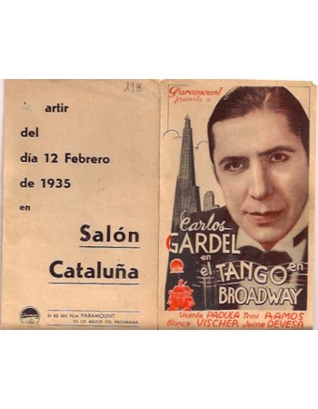 TANGO EN BROADWAY
