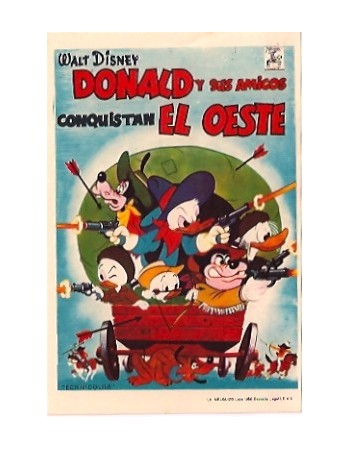 DONALD DUCK GOES WEST