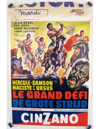 Ercole, Sansone, Maciste e Ursus gli invincibili