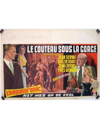 LE COUTEAU SOUS LA GORGE