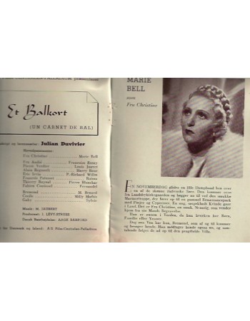 UN CARNET DE BAL