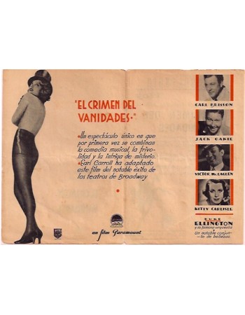 Murder at the Vanities