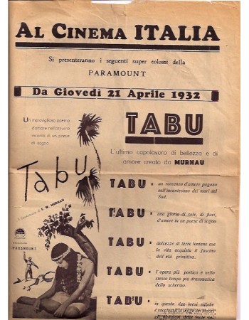 TABU: A STORY OF THE SOUTH SEAS