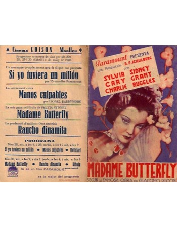 MADAMA BUTTERFLY