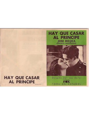 HAY QUE CASAR AL PRINCIPE