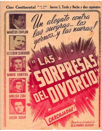 LAS SORPRESAS DEL DIVORCIO