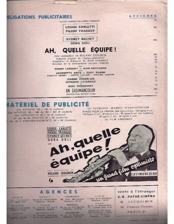 AH, QUELLE EQUIPE