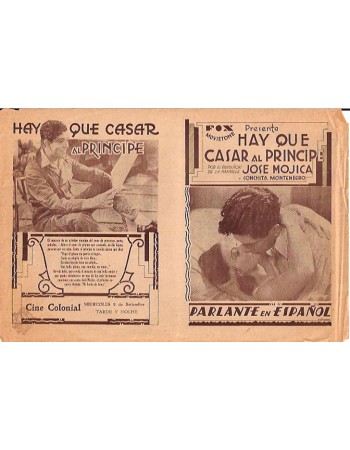 HAY QUE CASAR AL PRINCIPE