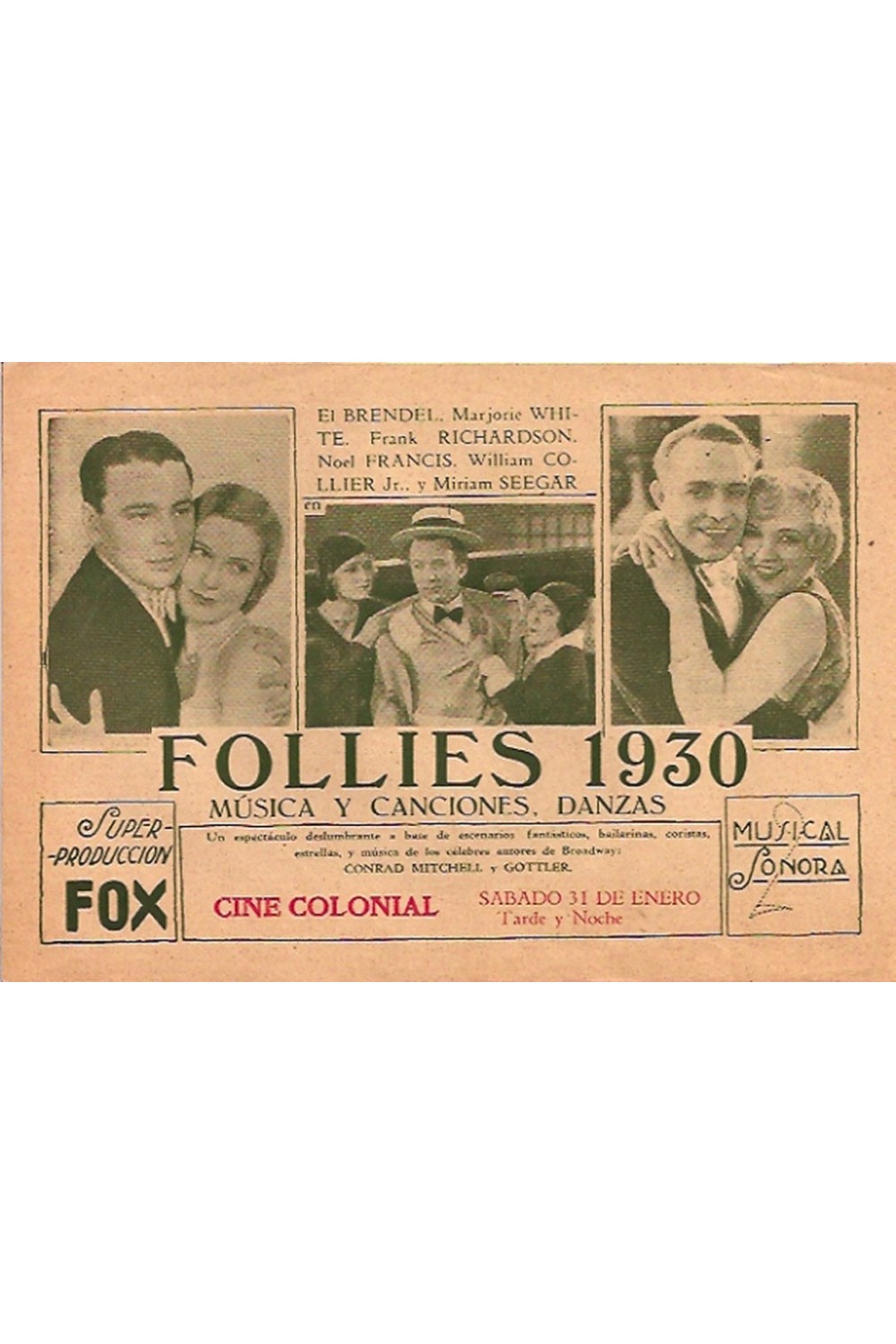 New Movietone Follies of 1930