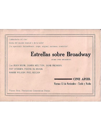 Stars Over Broadway
