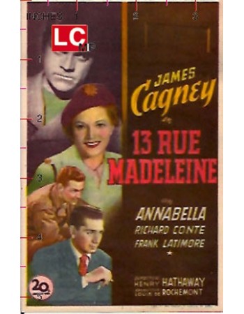 THIRTEEN RUE MADELEINE