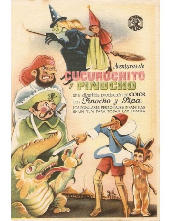 Aventuras de Cucuruchito y Pinocho