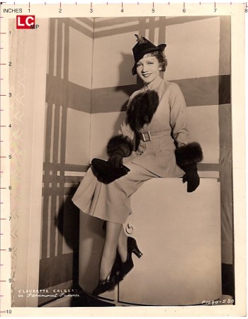 CLAUDETTE COLBERT