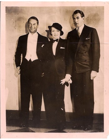 MAURICE CHEVALIER / MARLENE DIETRICH / GARY COOPER