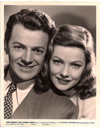 GENE TIERNEY / CORNEL WILDE