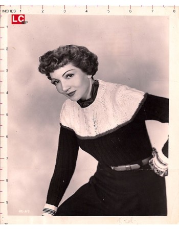 CLAUDETTE COLBERT