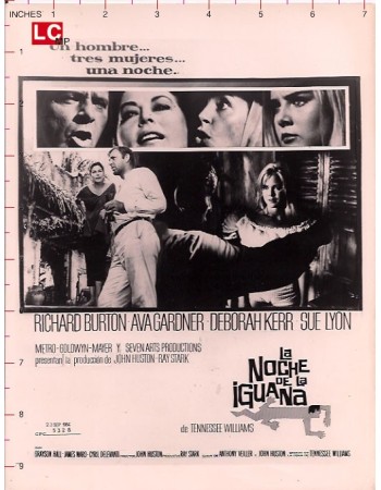 THE NIGHT OF THE IGUANA