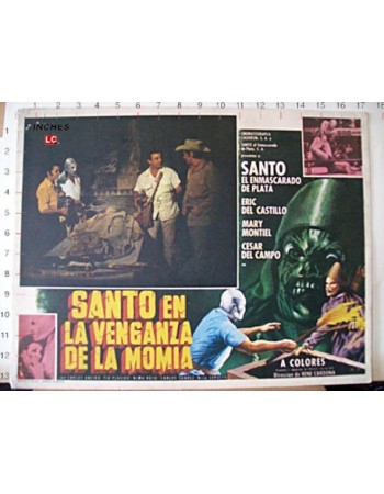 SANTO EN LA VENGANZA DE LA MOMIA