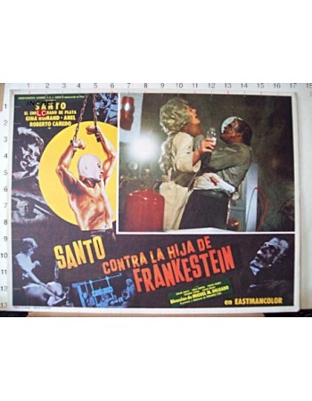 SANTO CONTRA LA HIJA DE FRANKESTEIN