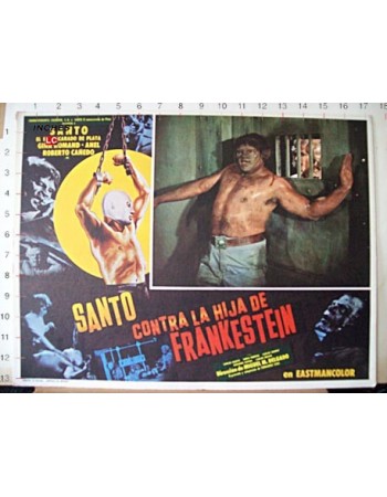 SANTO CONTRA LA HIJA DE FRANKESTEIN