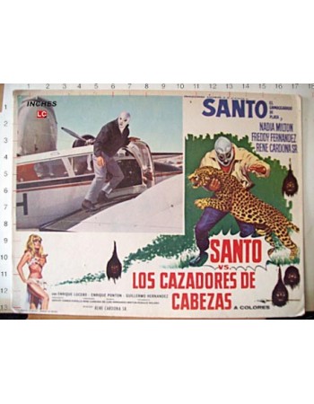 SANTO VS. LOS CAZADORES DE CABEZAS