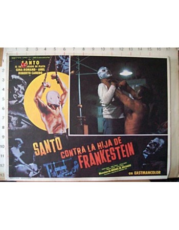 SANTO CONTRA LA HIJA DE FRANKESTEIN