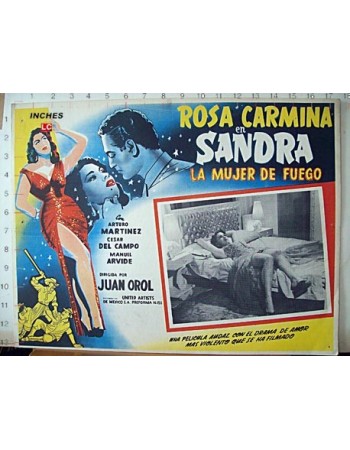 SANDRA LA MUJER DE FUEGO