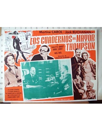 LES CARNETS DU MAJOR THOMPSON