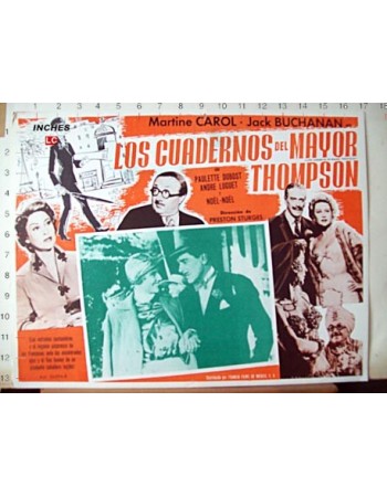 LES CARNETS DU MAJOR THOMPSON