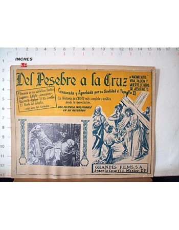 DEL PESEBRE A LA CRUZ
