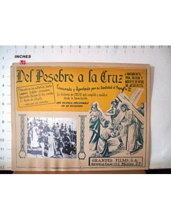 DEL PESEBRE A LA CRUZ