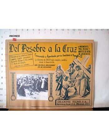 DEL PESEBRE A LA CRUZ