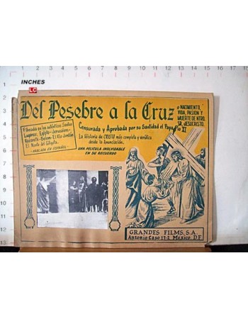DEL PESEBRE A LA CRUZ