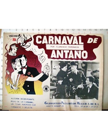CARNAVAL DE ANTAÑO