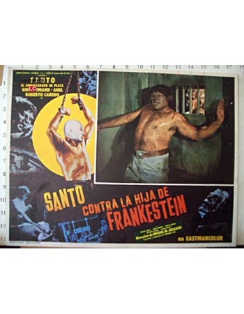 SANTO CONTRA LA HIJA DE FRANKESTEIN