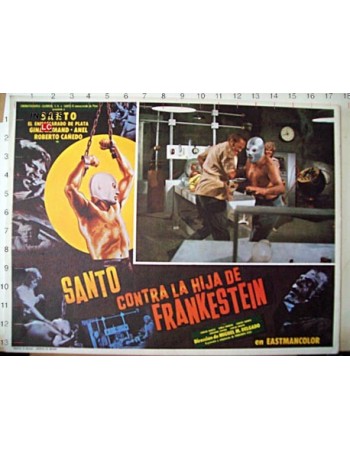 SANTO CONTRA LA HIJA DE FRANKESTEIN