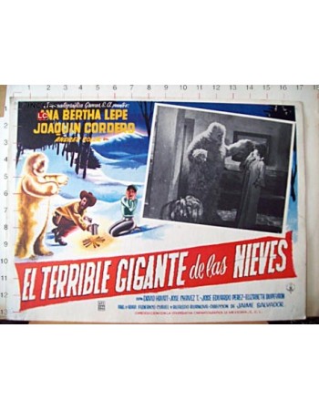 EL TERRIBLE GIGANTE DE LAS NIEVES