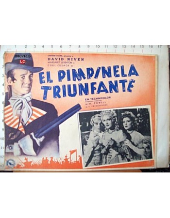 THE ELUSIVE PIMPERNEL