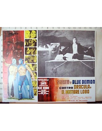 SANTO Y BLUE DEMON CONTRA DRACULA Y EL HOMBRE LOBO