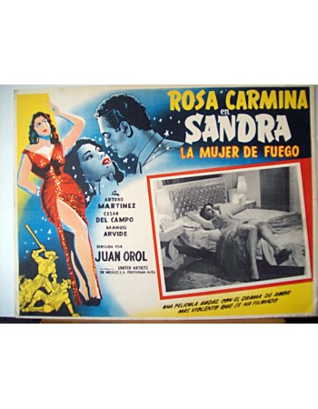 SANDRA LA MUJER DE FUEGO