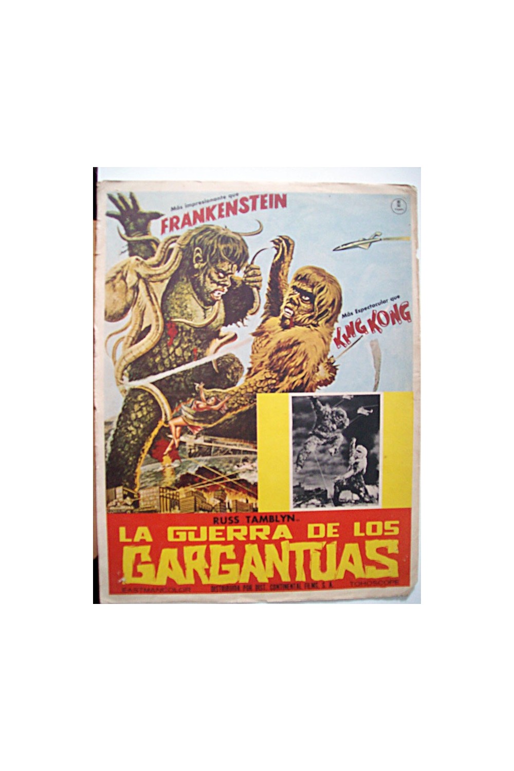Furankenshutain no kaijû: Sanda tai Gaira