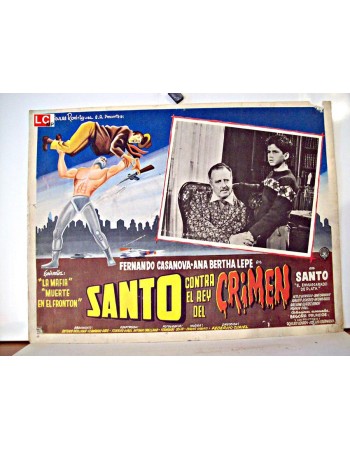 SANTO CONTRA EL REY DEL CRIMEN
