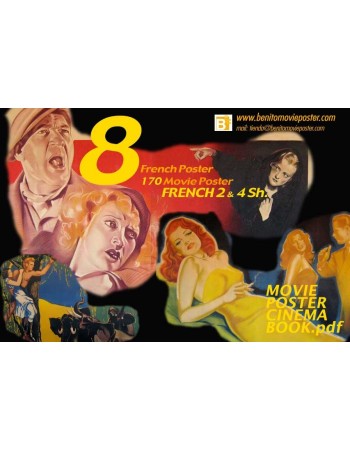 8 PDF-Book- GREAT FRENCH 170 MOVIE POSTER