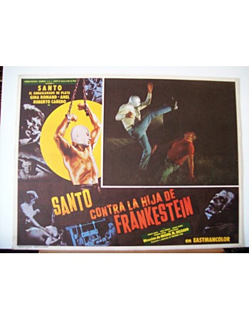 SANTO CONTRA LA HIJA DE FRANKESTEIN
