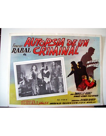 AUTOPSIA DE UN CRIMINAL