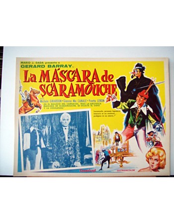 LA MASCARA DE SCARAMOUCHE